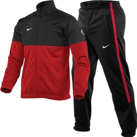 nike jogginganzug schwarz rot|Trainingsanzüge für Herren .